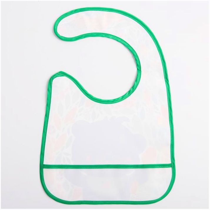 Картинка Нагрудник для кормления «Мишка» непромокаемый на липучке, с карманом (№4645586) от магазина Мир детей Товары для Новорожденных