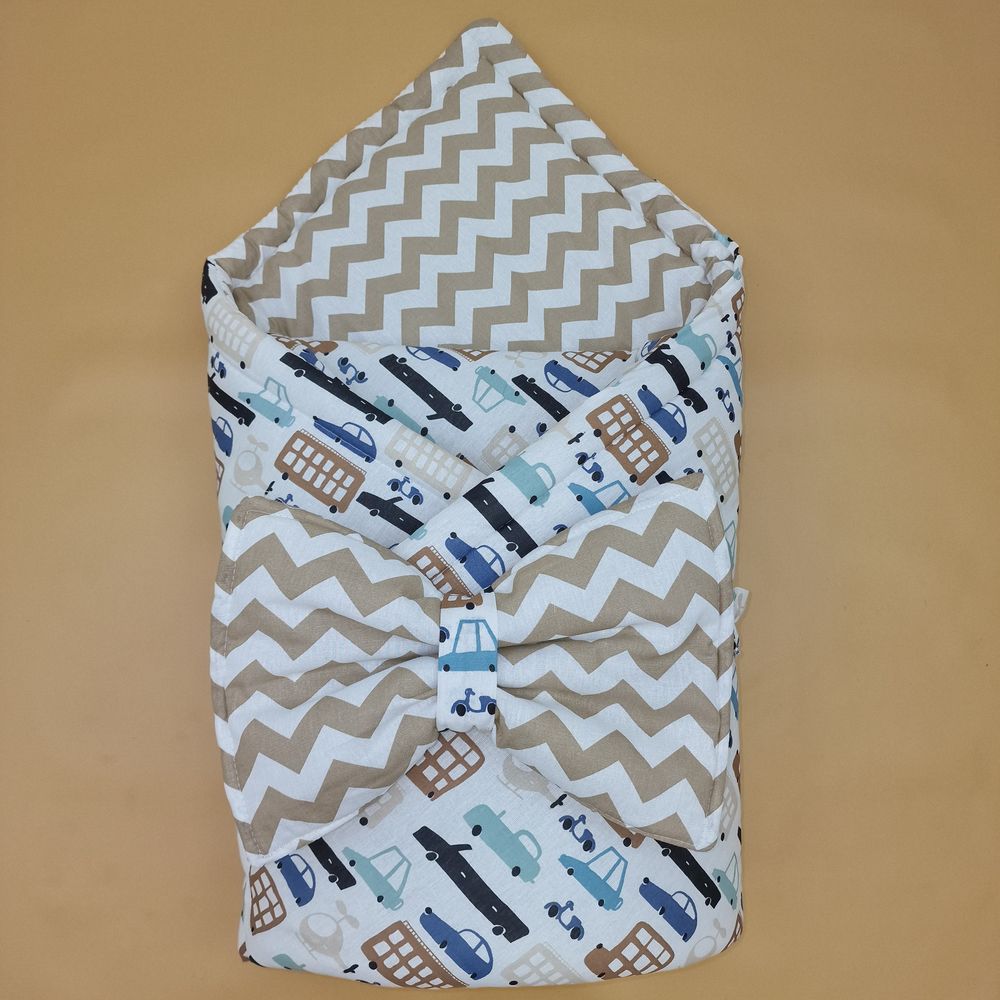 Комплект на выписку 2 пр: одеяло+бант-подушка (бязь) артикул анонс 1872б-1-2_м_15