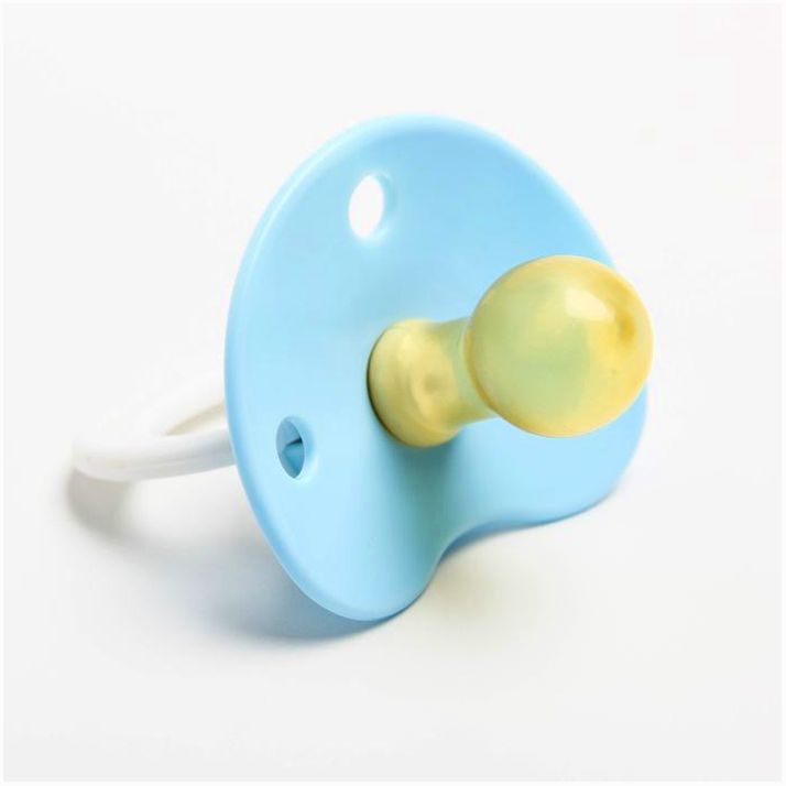 Картинка Соска-пустышка латексная классическая «Лучик» с кольцом, от 0 мес., цвета МИКС (№1476834) от магазина Мир детей Товары для Новорожденных