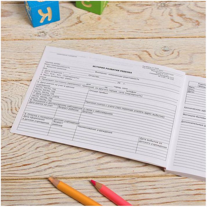 Картинка Медицинская карта ребенка Форма №112/у в мягкой обложке "Любимая малышка" , 80 листов (№4451577) от магазина Мир детей Товары для Новорожденных