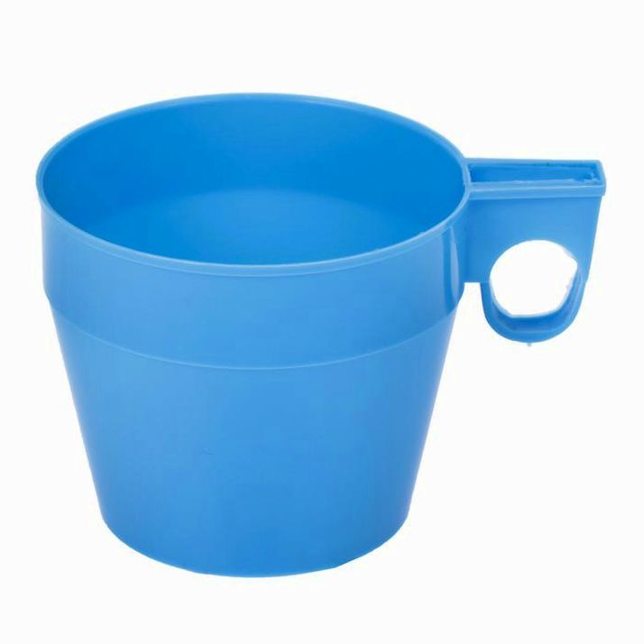 № 3442606 Кружка пластиковая 250 мл., цвет МИКС