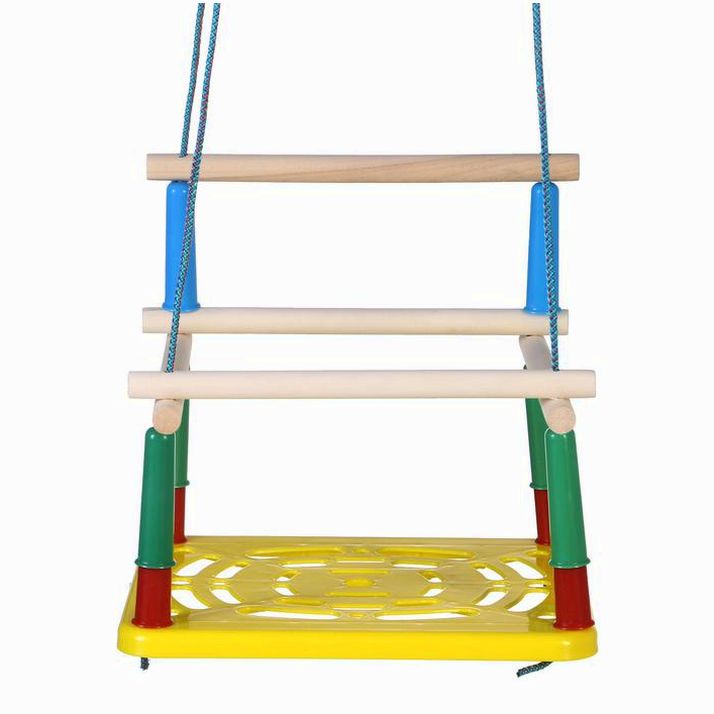 Качели подвесные, пластмассовые, сиденье 33?22см артикул анонс 4883698