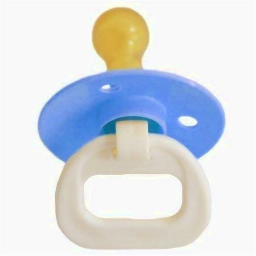 Пустышка (от 0 мес., латекс, круглая, с кольцом, 