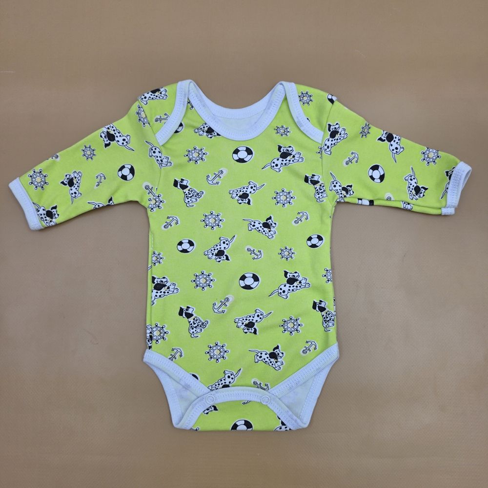 Боди №2 (интерлок, кнопки снизу, длинный рукав) артикул анонс 0105-62МД