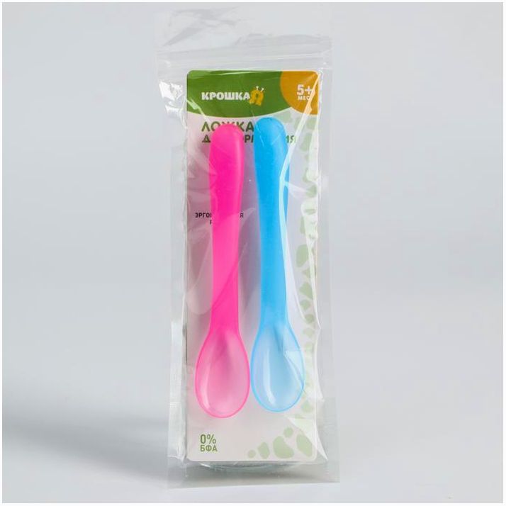 Картинка Ложка детская для кормления, цвет МИКС (№3978637) от магазина Мир детей Товары для Новорожденных
