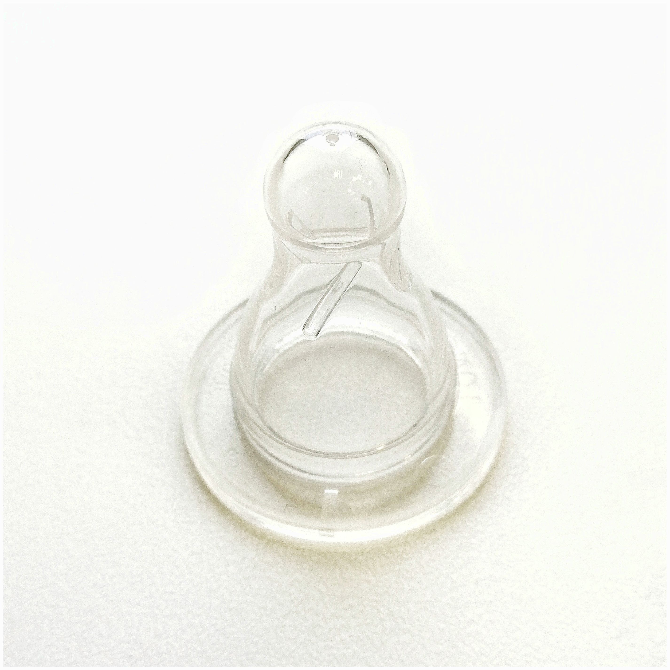 Соска к рожку круглая с ребрами жесткости (силикон) 0-12 артикул анонс 12125М