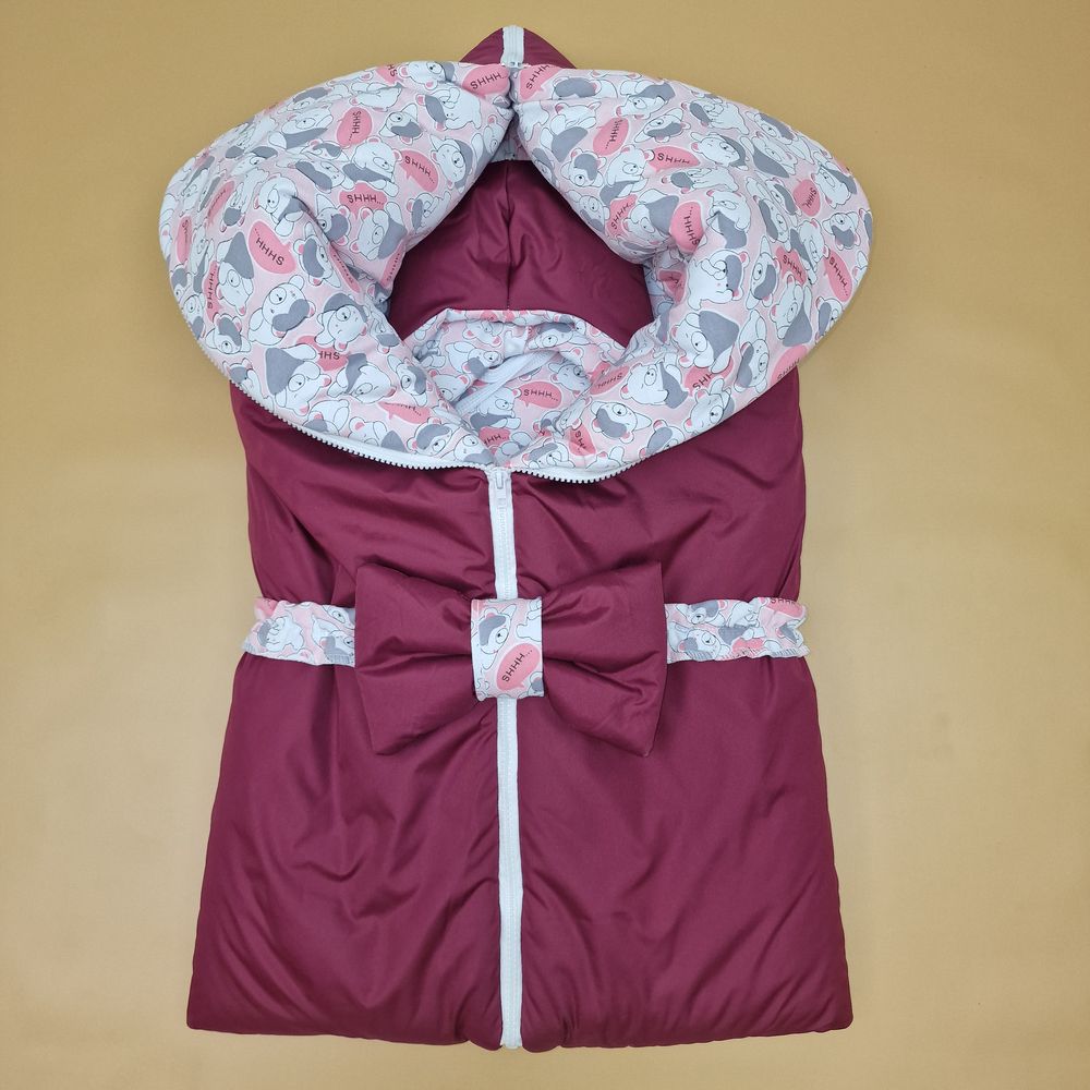 Комплект (одеяло трансформер+бант-подушка+шапочка) (дюспо/футер) артикул анонс 7527-0-1_21