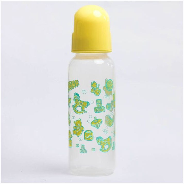 Картинка Бутылочка для кормления, 250 мл, от 0 мес., цвета МИКС (№2296025) от магазина Мир детей Товары для Новорожденных