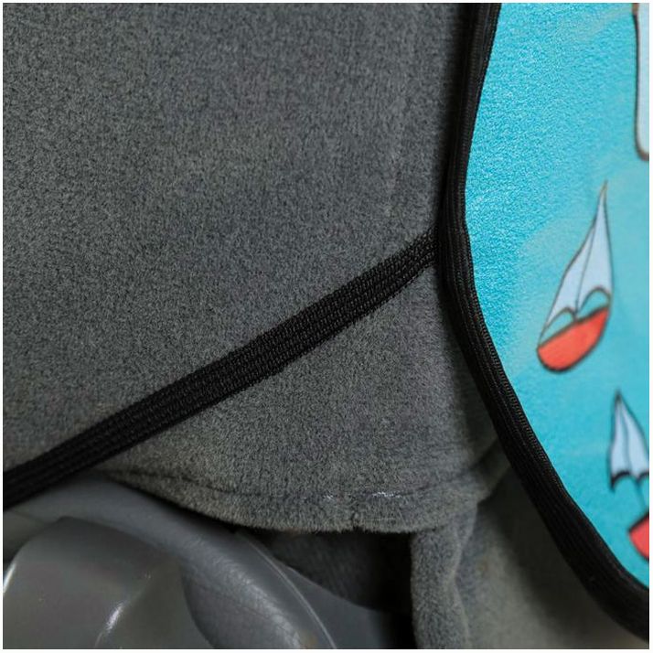 № 3554889 Накидка-незапинайка Домики на пляже, пвх, 61 х 46 см