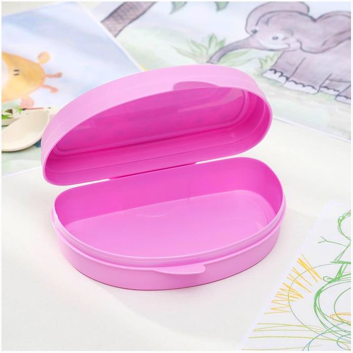 № 4738109 Бутербродница IDEA «Единорог», цвет розовый