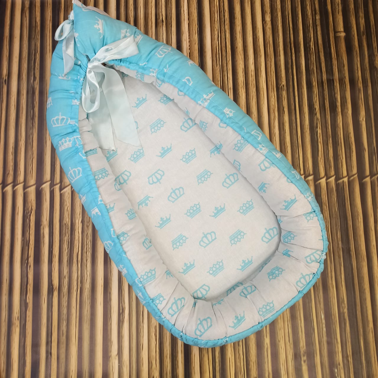 Гнездышко - кокон (бязь + синтепух) стандарт артикул анонс 6527_м3