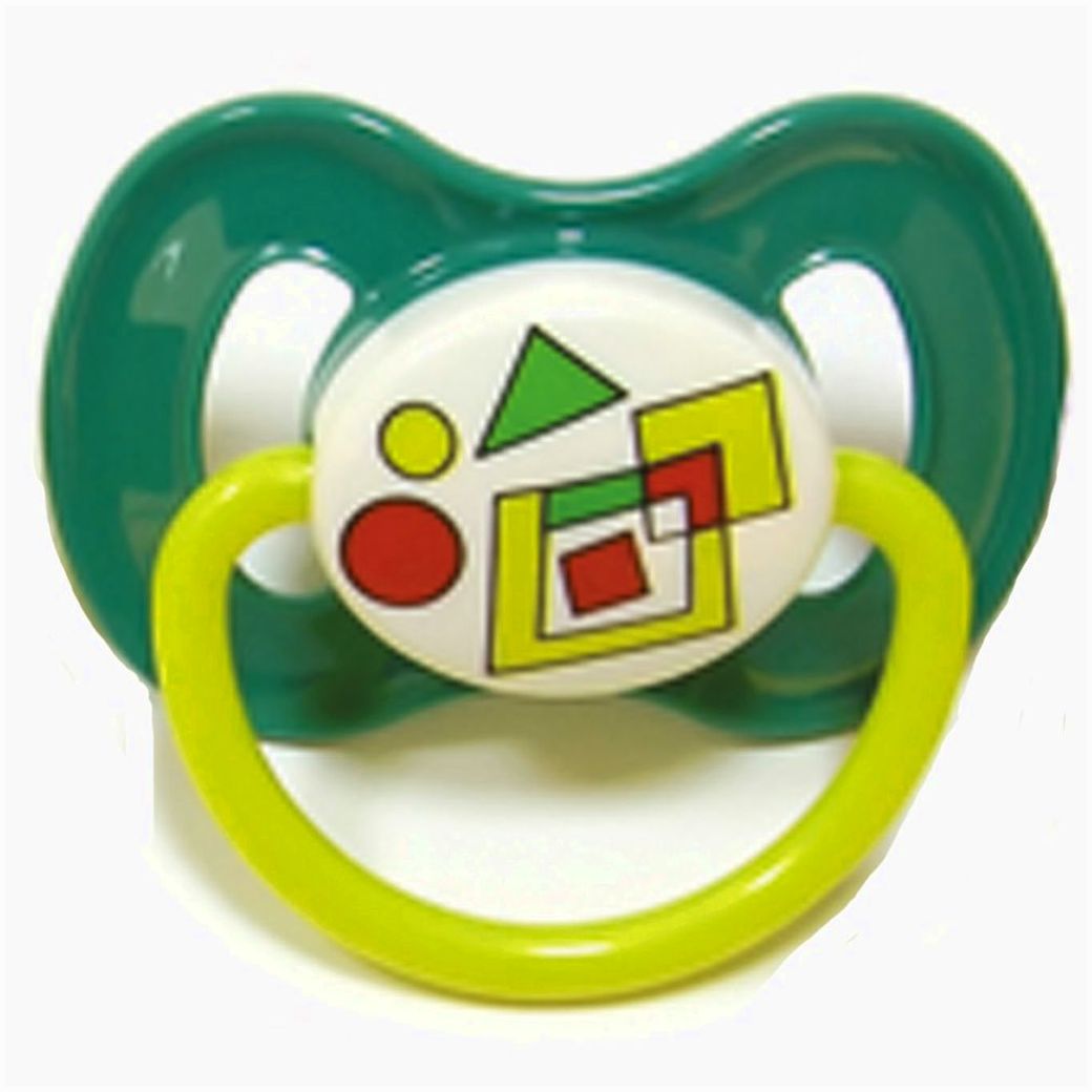 Картинка Пустышка (6-12 мес., латекс, анатомическая, "Графика") (№11821М) от магазина Мир детей Товары для Новорожденных