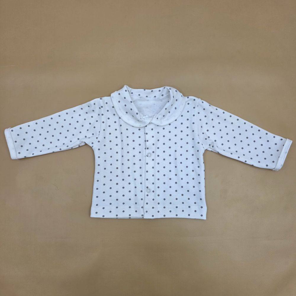 Кофточка №1 (интерлок, на кнопках, с воротничком) артикул анонс 0728-68МД