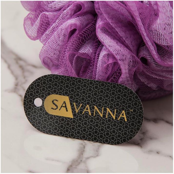 Картинка Мочалка для тела SAVANNA «Градиент», 90 гр (№5376382) от магазина Мир детей Товары для Новорожденных