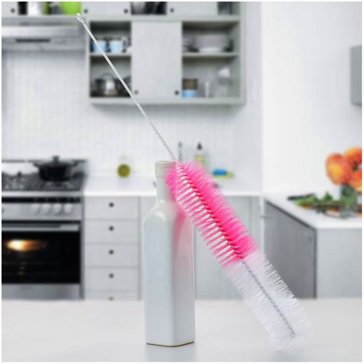 Ёршик для посуды Доляна, 47?5 см, цвет МИКС артикул анонс 2329311