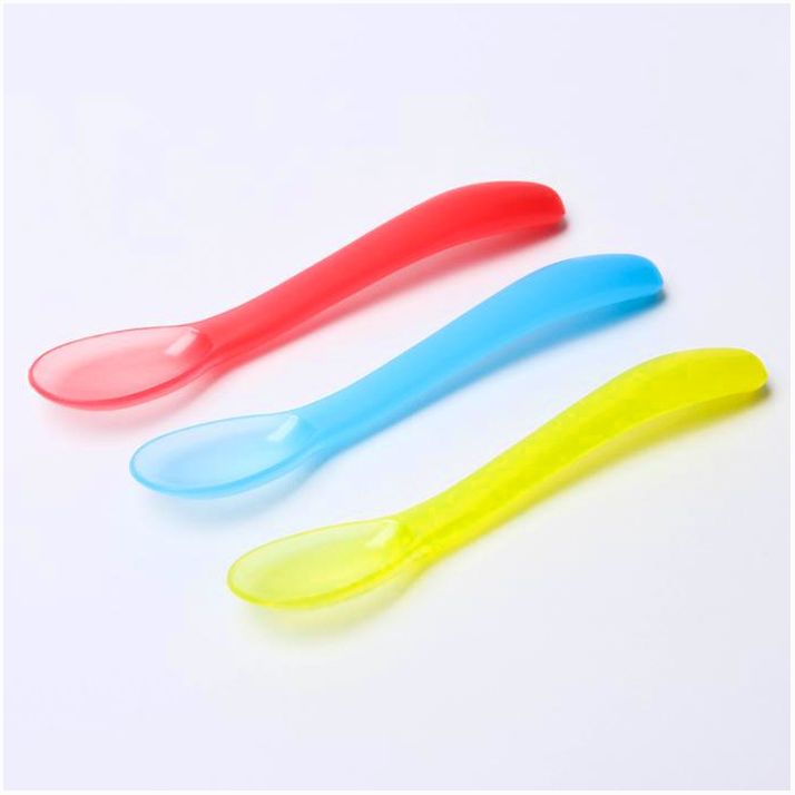 Картинка Ложка детская для кормления, цвет МИКС (№3978637) от магазина Мир детей Товары для Новорожденных