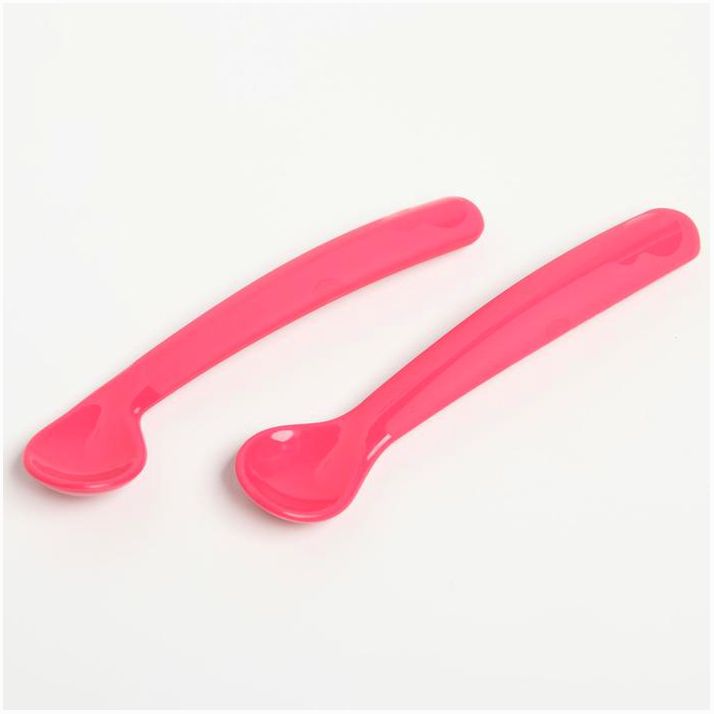 № 4482633 Набор детский ложечек для кормления,  2 шт., цвет розовый