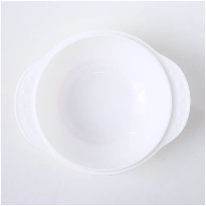 Картинка Набор, 3 пр: миска на присоске 400 мл, крышка, ложка, цвет присоски розовый, цвет крышки МИКС (№1886151) от магазина Мир детей Товары для Новорожденных