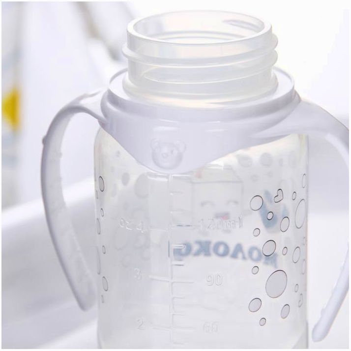 Картинка Подарочный набор «Люблю молоко»: бутылочка 150 мл + нагрудник непромокаемый из махры (№3654364) от магазина Мир детей Товары для Новорожденных