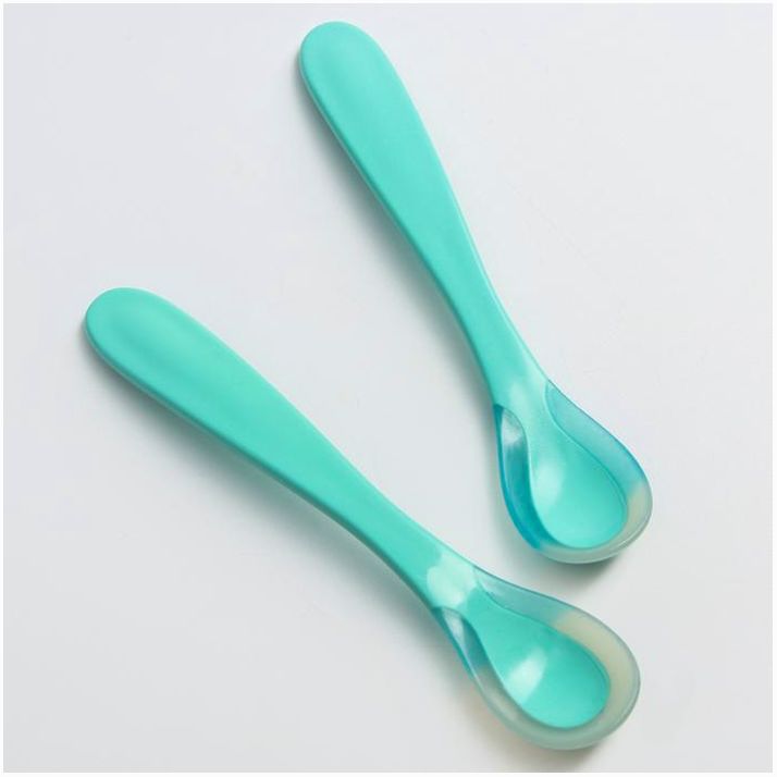 № 2845101 Набор детских термоложек для кормления, +5мес., 2 шт., цвета МИКС