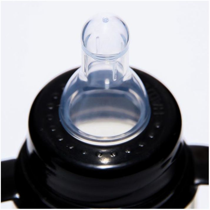 Картинка Бутылочка для кормления Rock Star, 250 мл цилиндр, с ручками (№5399483) от магазина Мир детей Товары для Новорожденных