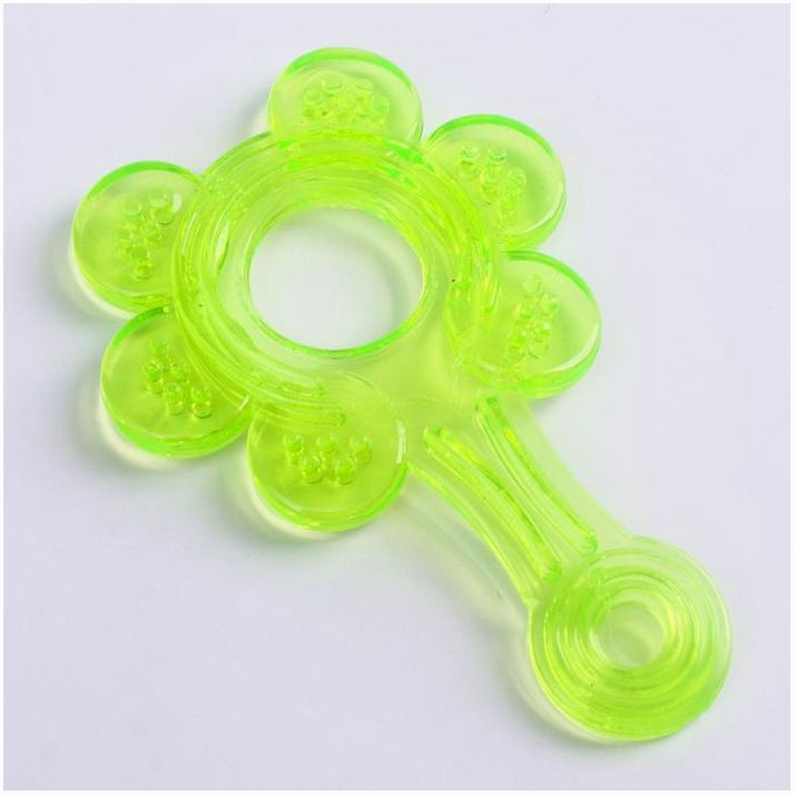 Прорезыватель силиконовый «Цветок», цвет МИКС, Крошка Я артикул анонс 2300162