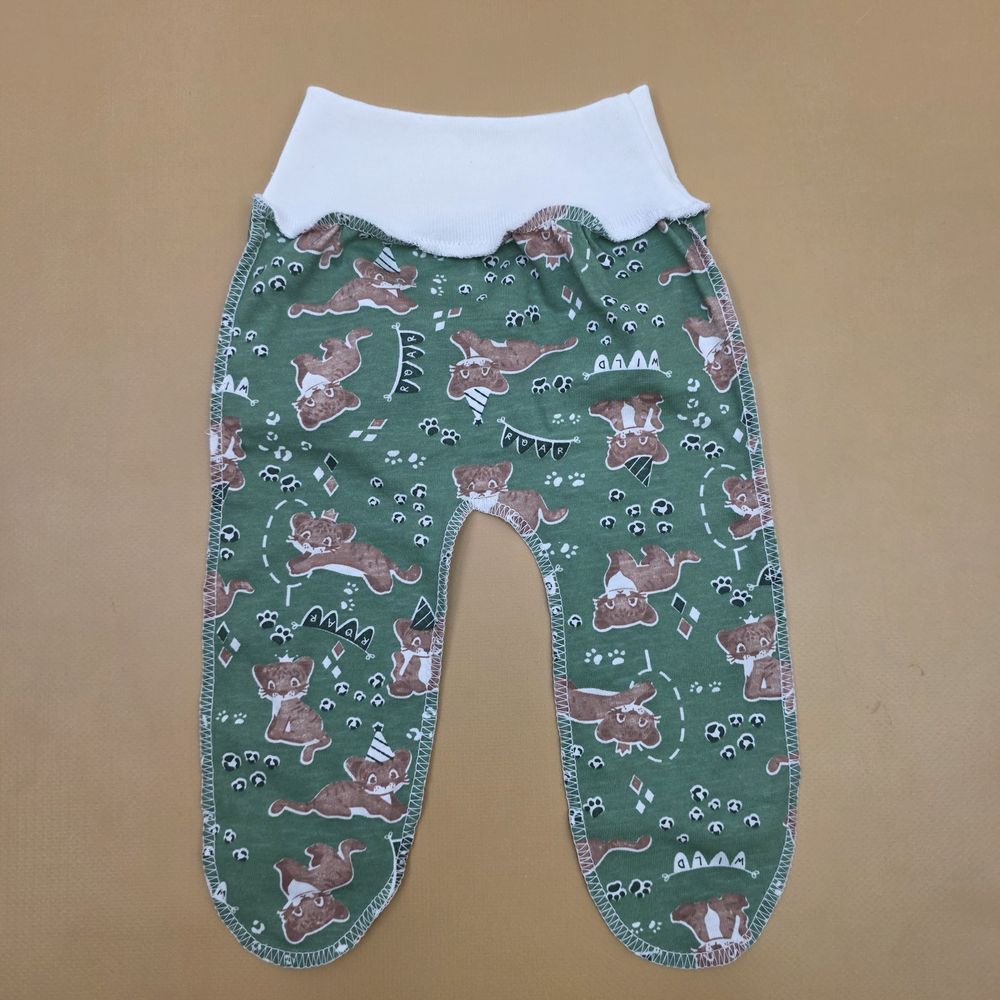 Ползунки на широкой резинке №01 (кулирка, швы наружу) (для маловесных) артикул анонс 16102-50МД