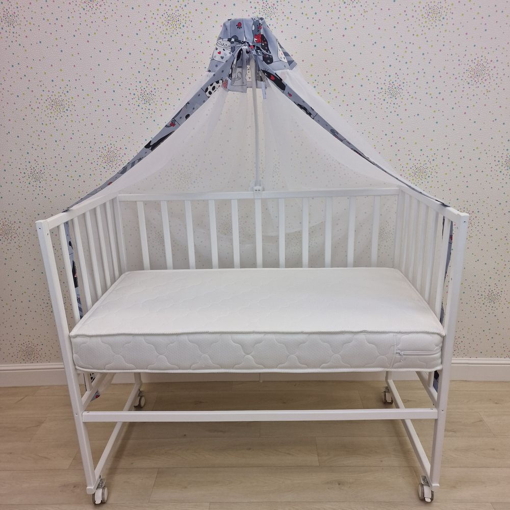 Балдахин (бязь/сеточка) + бант (бязь) артикул анонс 941_11