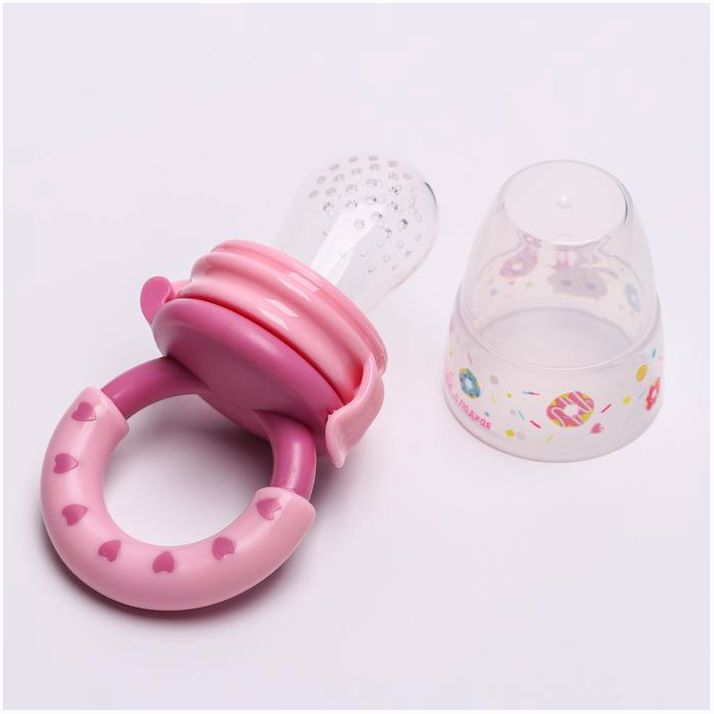 Картинка Ниблер для прикорма с силиконовой сеточкой «Зайка Полли» (№5057908) от магазина Мир детей Товары для Новорожденных