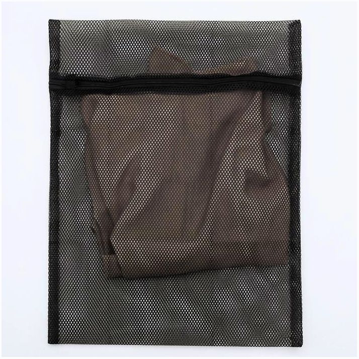 Картинка Мешок для стирки белья, 40?50 см, цвет чёрный (№5248567) от магазина Мир детей Товары для Новорожденных