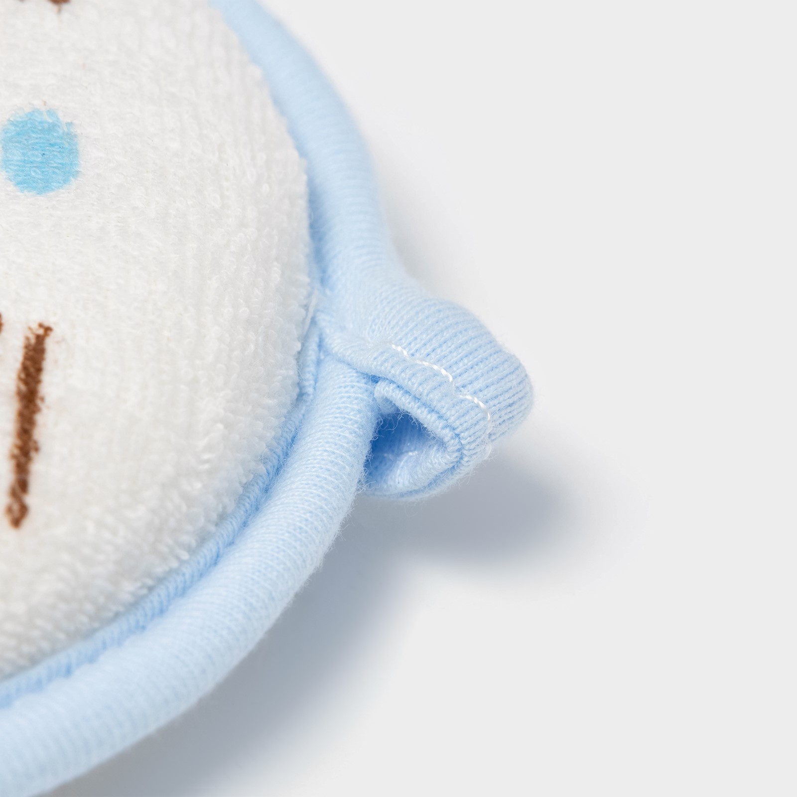 Картинка Мочалка для купания "Мышонок", цвет голубой (№10732146) от магазина Мир детей Товары для Новорожденных