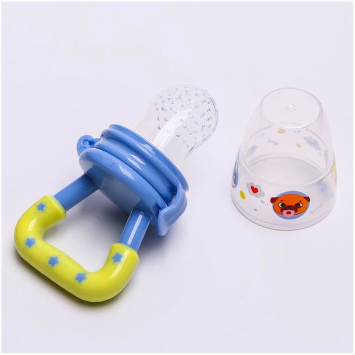 Картинка Ниблер для прикорма с силиконовой сеточкой «ТРЕНД. Пёсики» (№4982293) от магазина Мир детей Товары для Новорожденных