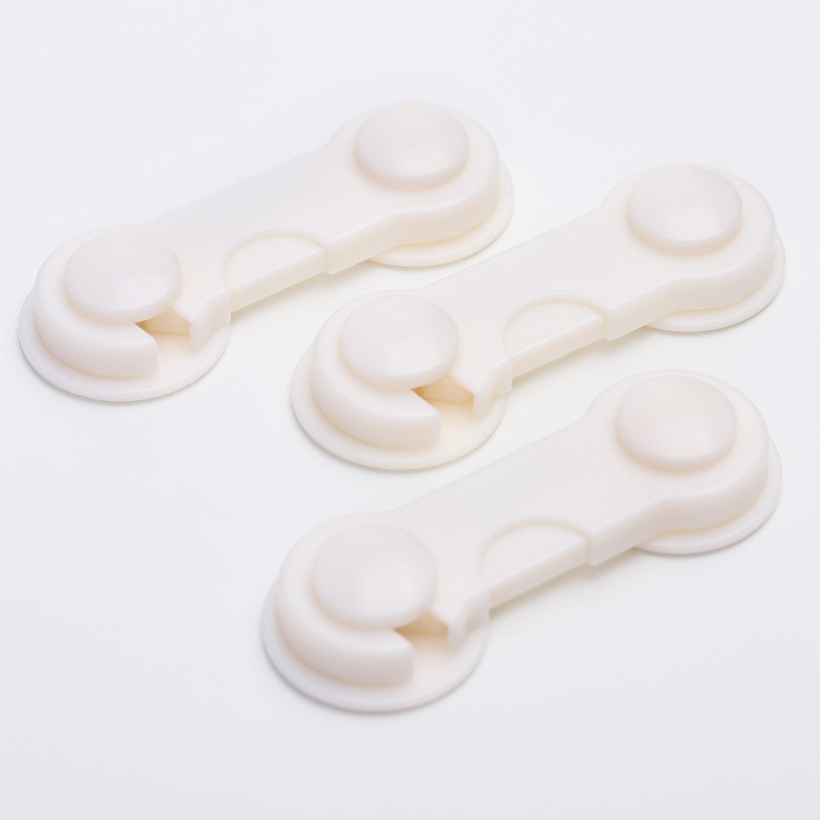 № 4768000 Набор блокираторов для дверей и ящиков, 3 шт, цвет белый, Крошка Я