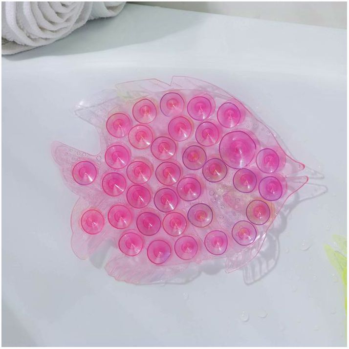 № 848083 Мини-коврик для ванны «Рыбка», 11,5?9 см, цвет МИКС