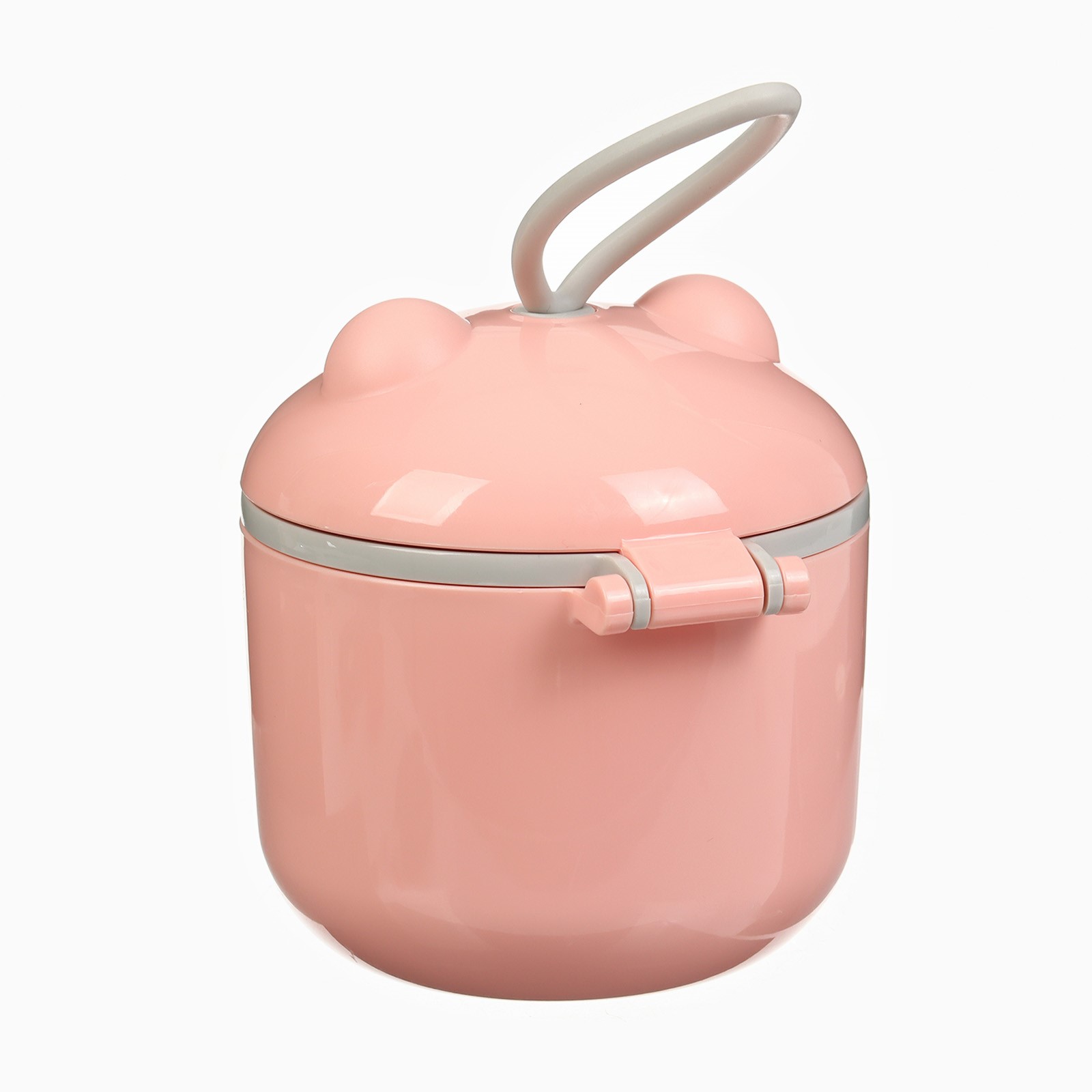 Картинка Контейнер для детского питания Мишка 1, 250 мл, цвет розовый (№10553129) от магазина Мир детей Товары для Новорожденных