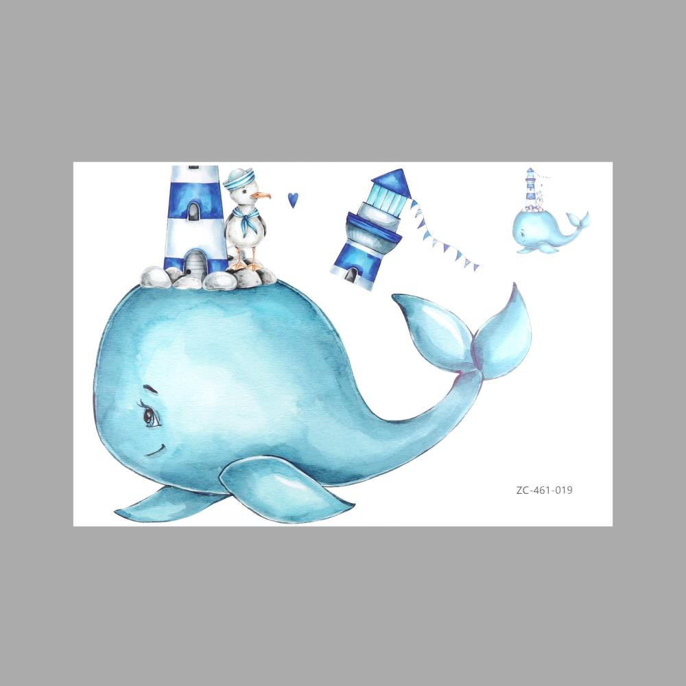 Наклейка пластик интерьерная цветная 