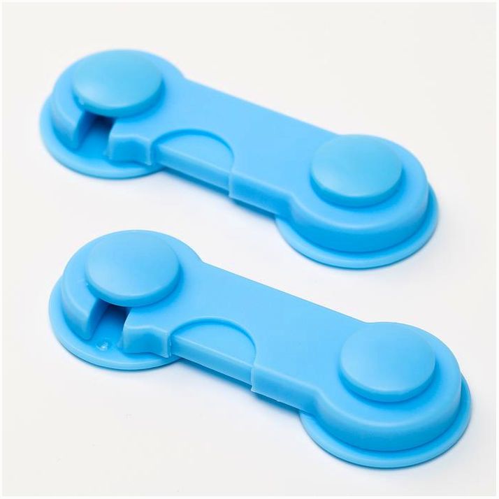 Набор блокираторов двери, 2 шт., цвета МИКС артикул анонс 3489247