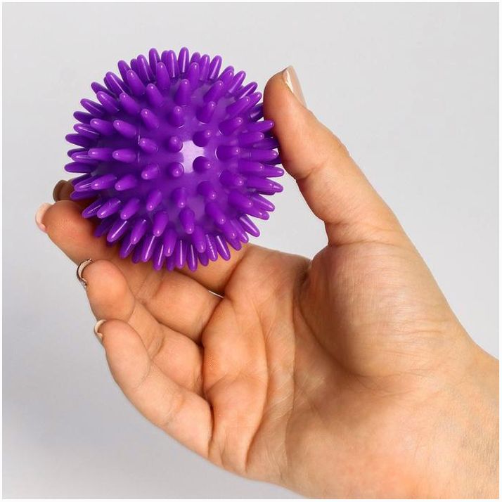 Картинка Развивающий массажный мячик, диаметр 7 см, цвет зеленый, Крошка Я (№5239097) от магазина Мир детей Товары для Новорожденных