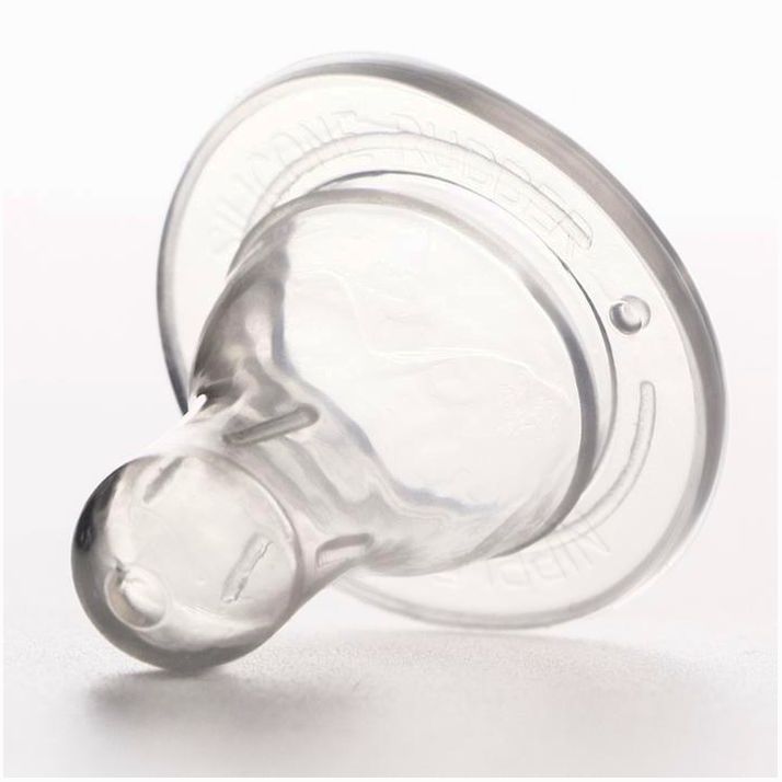 № 2593722 Соска для бутылочки, +6мес., быстрый поток, классическое горло 35мм, (фасовка по 100шт)