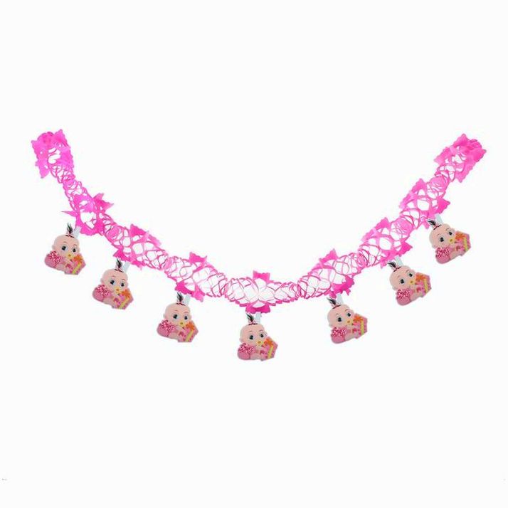 Гирлянда «Малышка», 250 см, цвет розовый артикул анонс 1766339