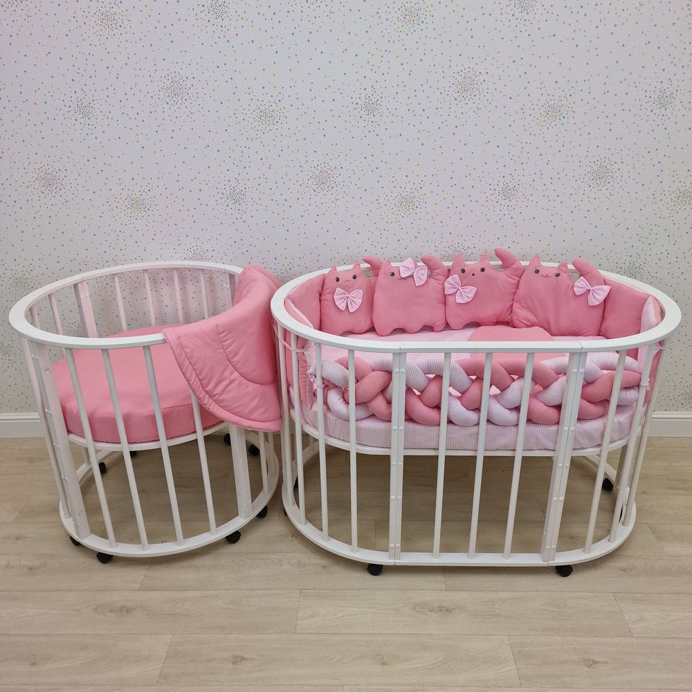 № 1189-О-1бб КПБ 16 пр (борт + пододеяльник + 2 одеяла + наволочка + подушка + 2 простынки (бязь)