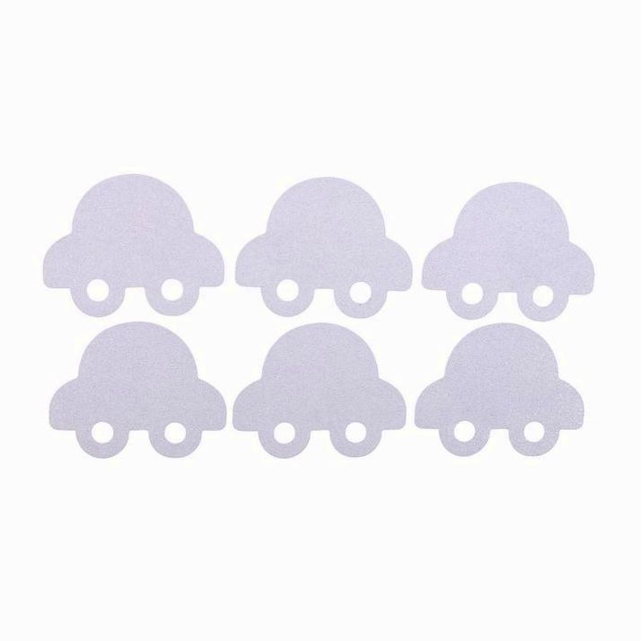 Противоскользящие наклейки для ванны «Машинка», набор 6 шт. артикул анонс 3623331