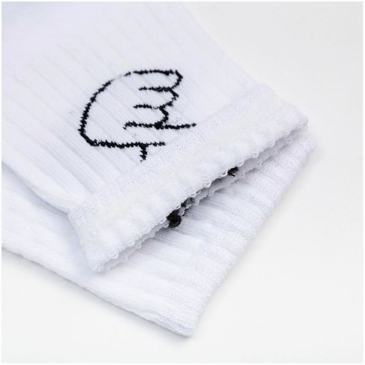 № 7425356 Носки женские MINAKU «With love», цвет белый, размер 38-39 (25 см)