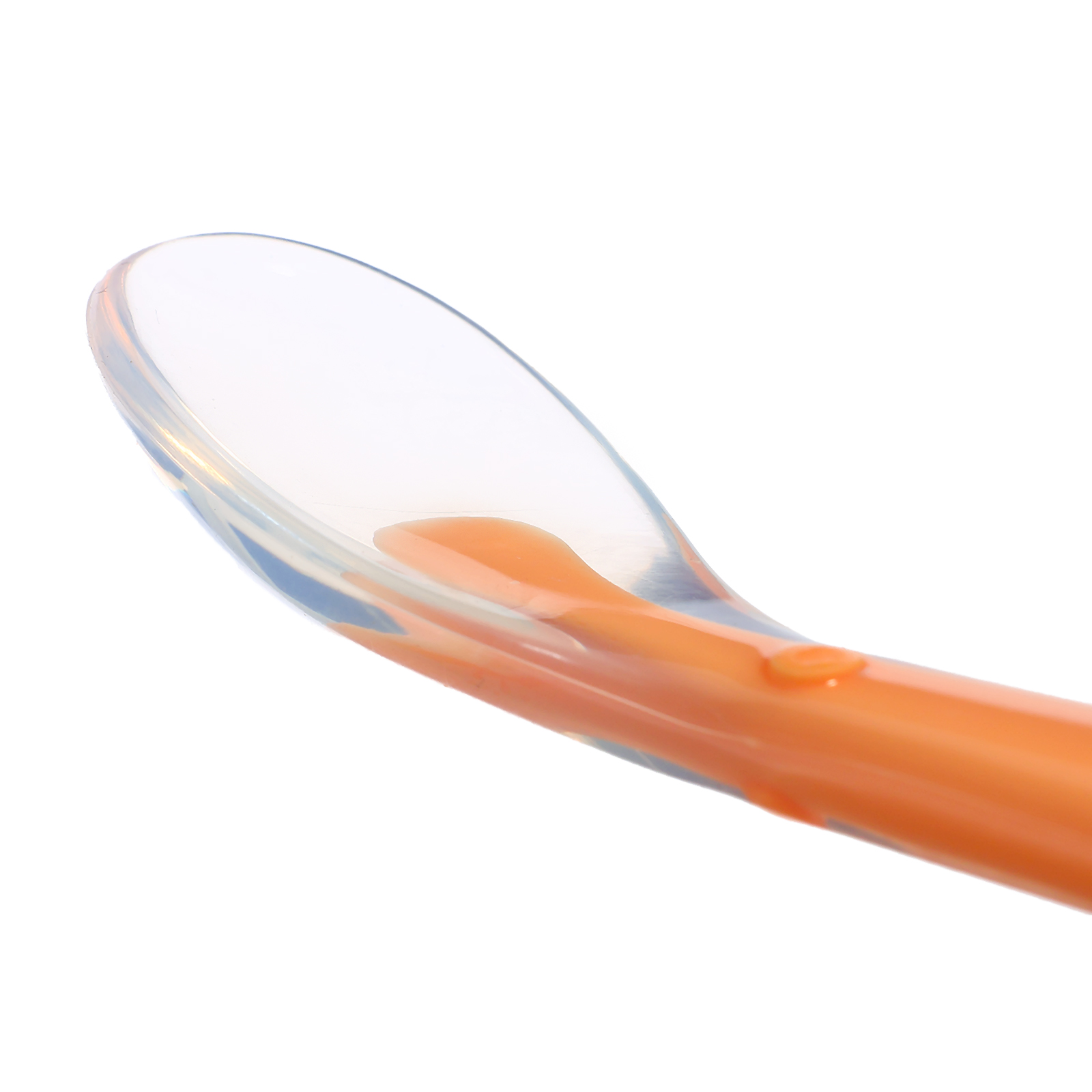 Картинка Ложка для первого прикорма в контейнере SL-07250D оранжевая (№10637771) от магазина Мир детей Товары для Новорожденных