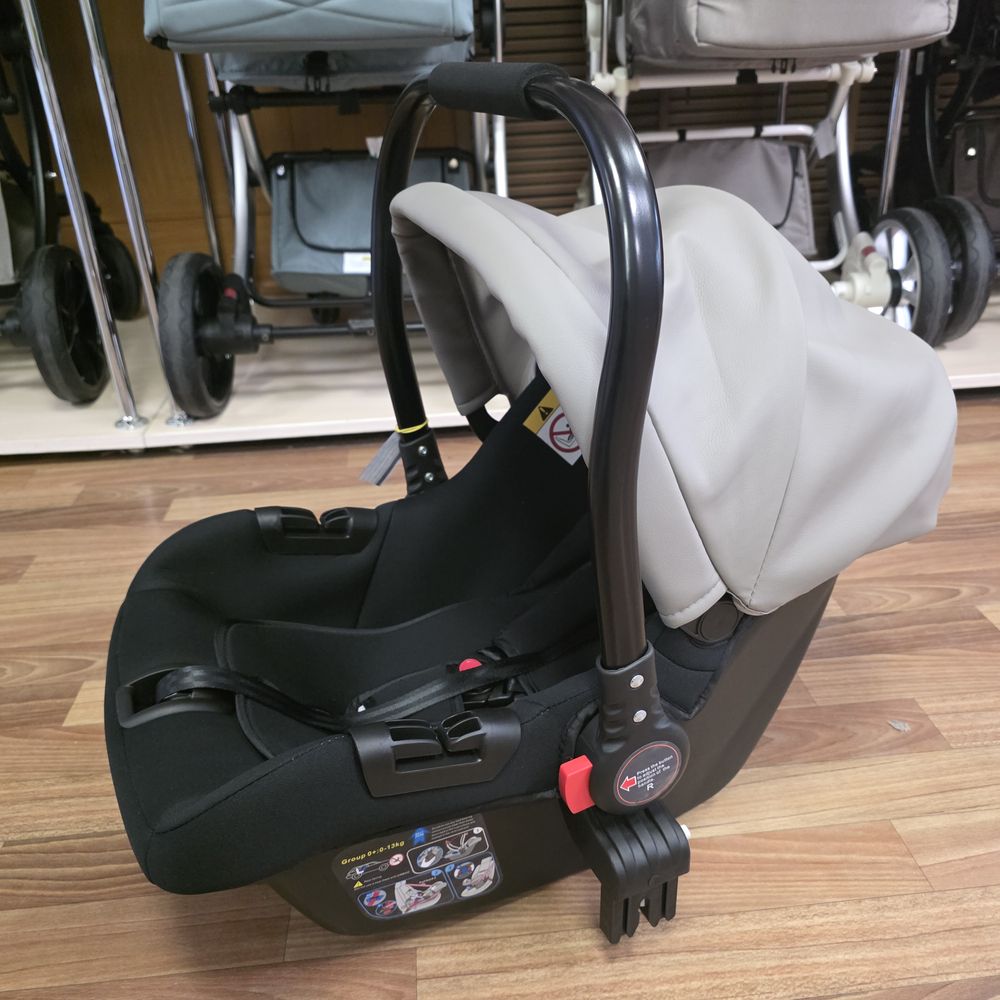 Автокресло детское к коляске Aimile KS-2150/aPU. Cream PU KS-2150/aPU-c артикул анонс KS2150aPU_kr