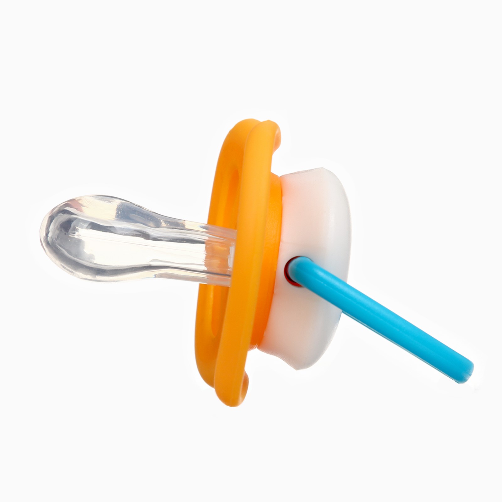 Картинка Соска - пустышка анатомическая «Черепаха», +6 мес., цвет оранжевый (№9844213) от магазина Мир детей Товары для Новорожденных