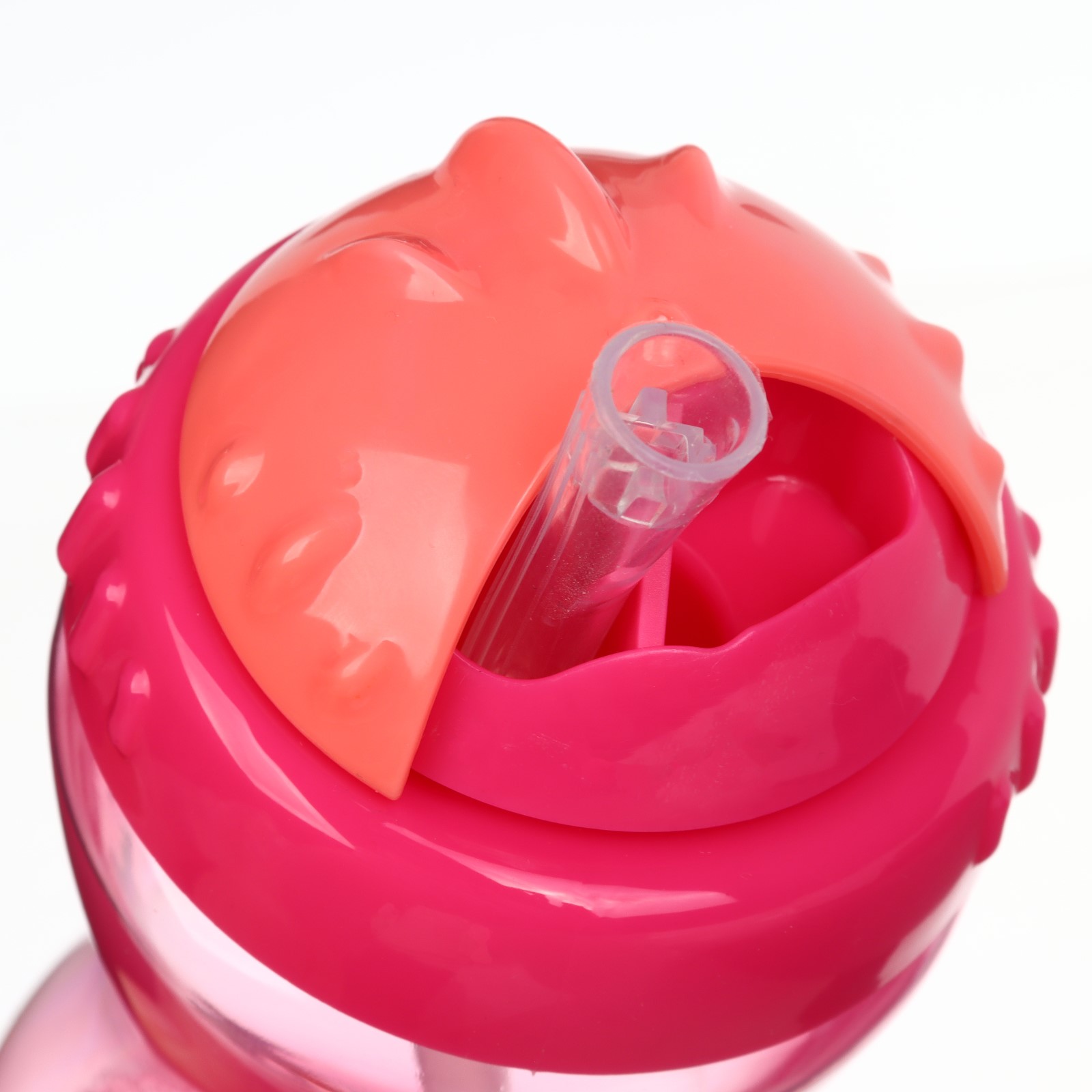 Картинка Поильник с силиконовой трубочкой, 340 мл., цвет Розовый (№10792859) от магазина Мир детей Товары для Новорожденных