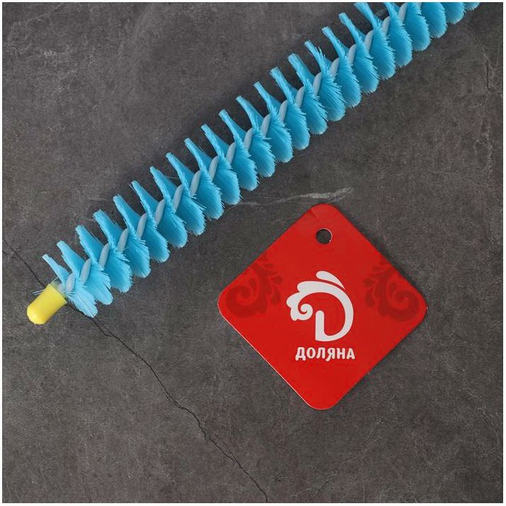 Картинка Ёрш чистящий гибкий Доляна, 72?4 см, цвет МИКС (№3092738) от магазина Мир детей Товары для Новорожденных