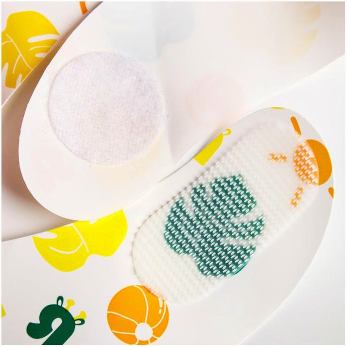 Картинка Нагрудник для кормления «Апельсин» непромокаемый на липучке (№4604268) от магазина Мир детей Товары для Новорожденных