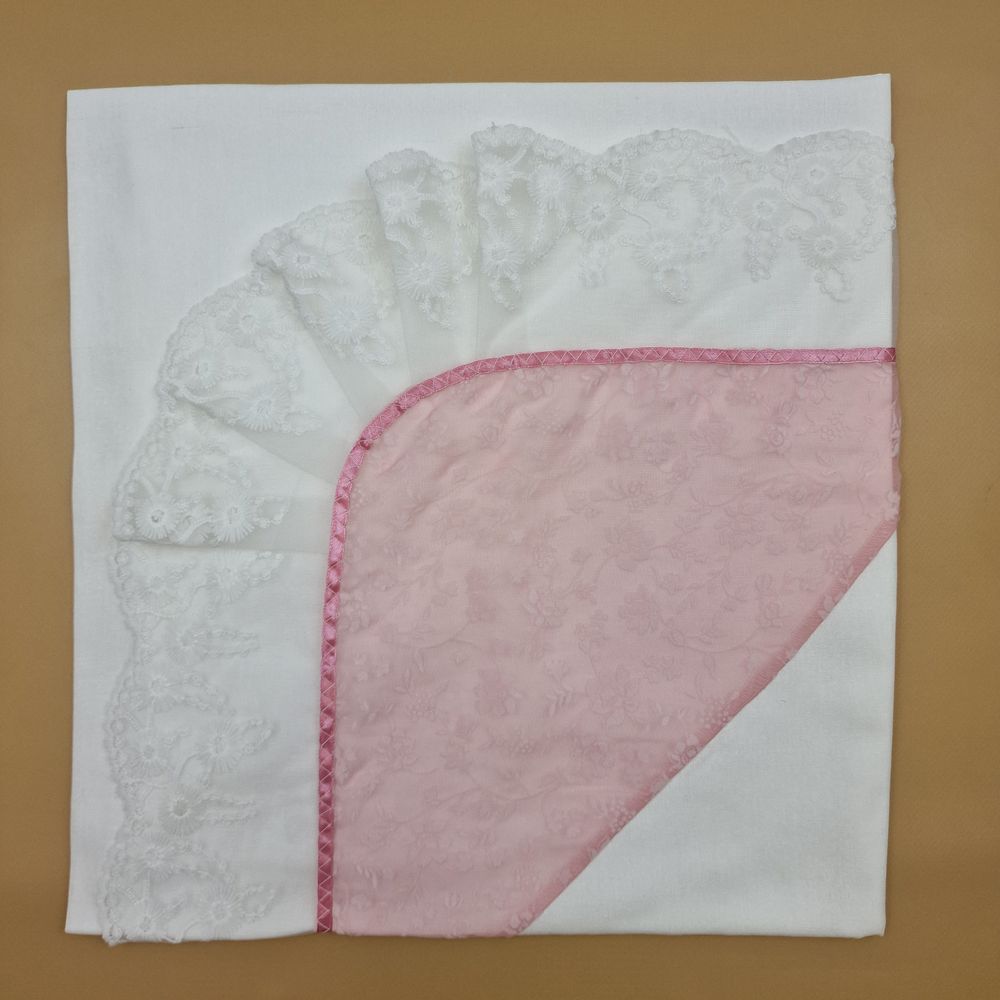 Уголок с кружевами (бязь/сеточка) артикул анонс 491_02